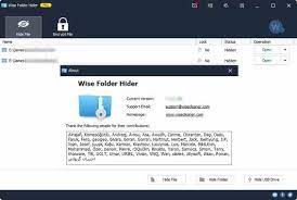 Wise Folder Hider Pro Cracked